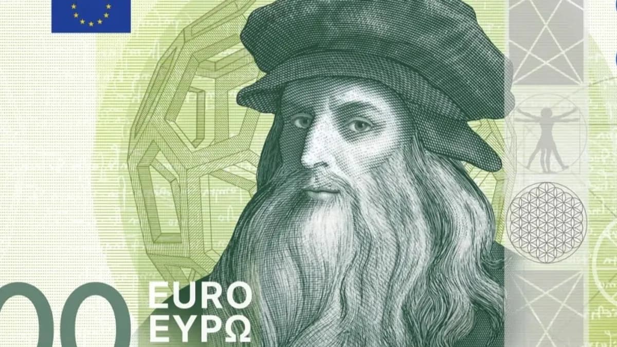Will Da Vinci's face appear on Euro bills