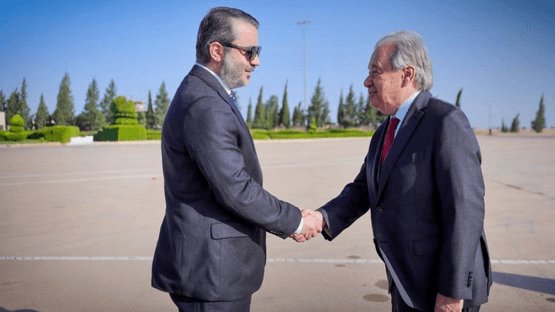 Guterres in Damascus for Syria aid