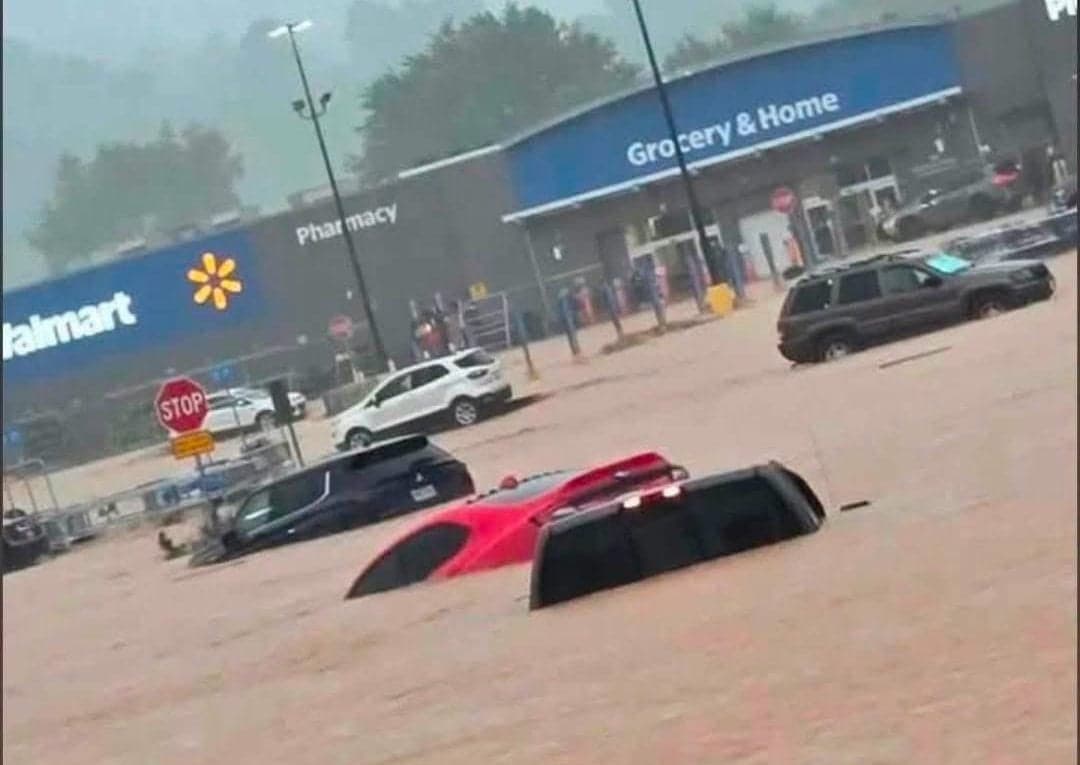Floods hit Weston West Virginia