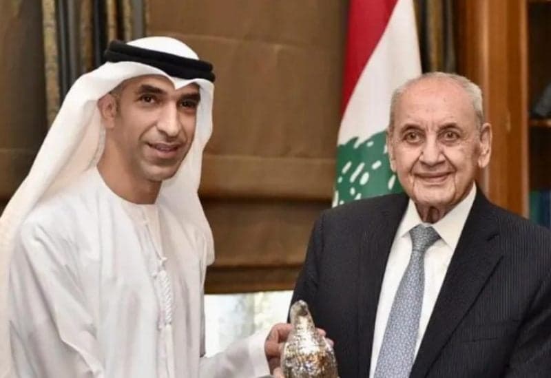 Nabih Berri reviews cooperation with Emiratis