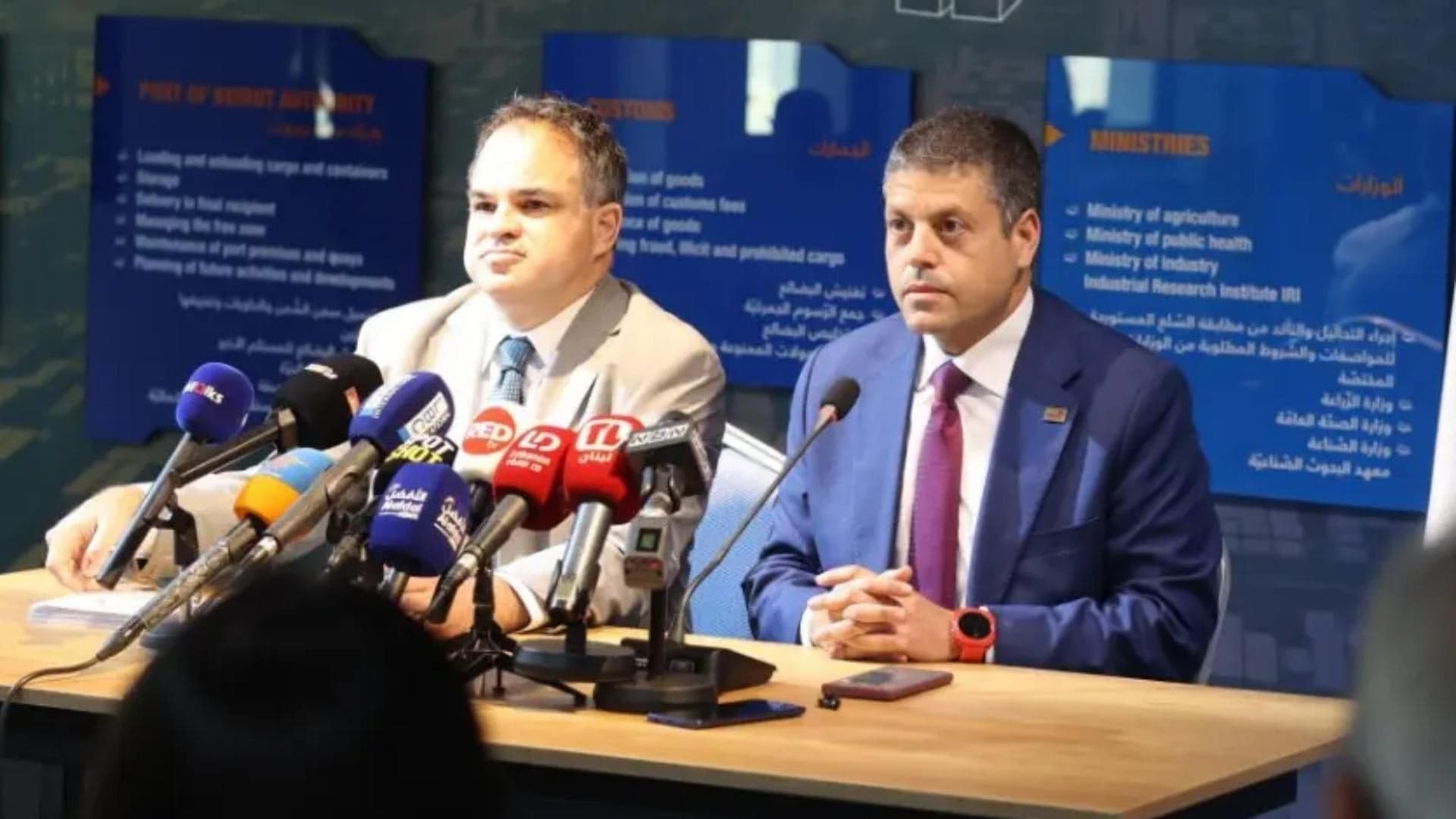 Beirut Port Studies Economic Ties with Support