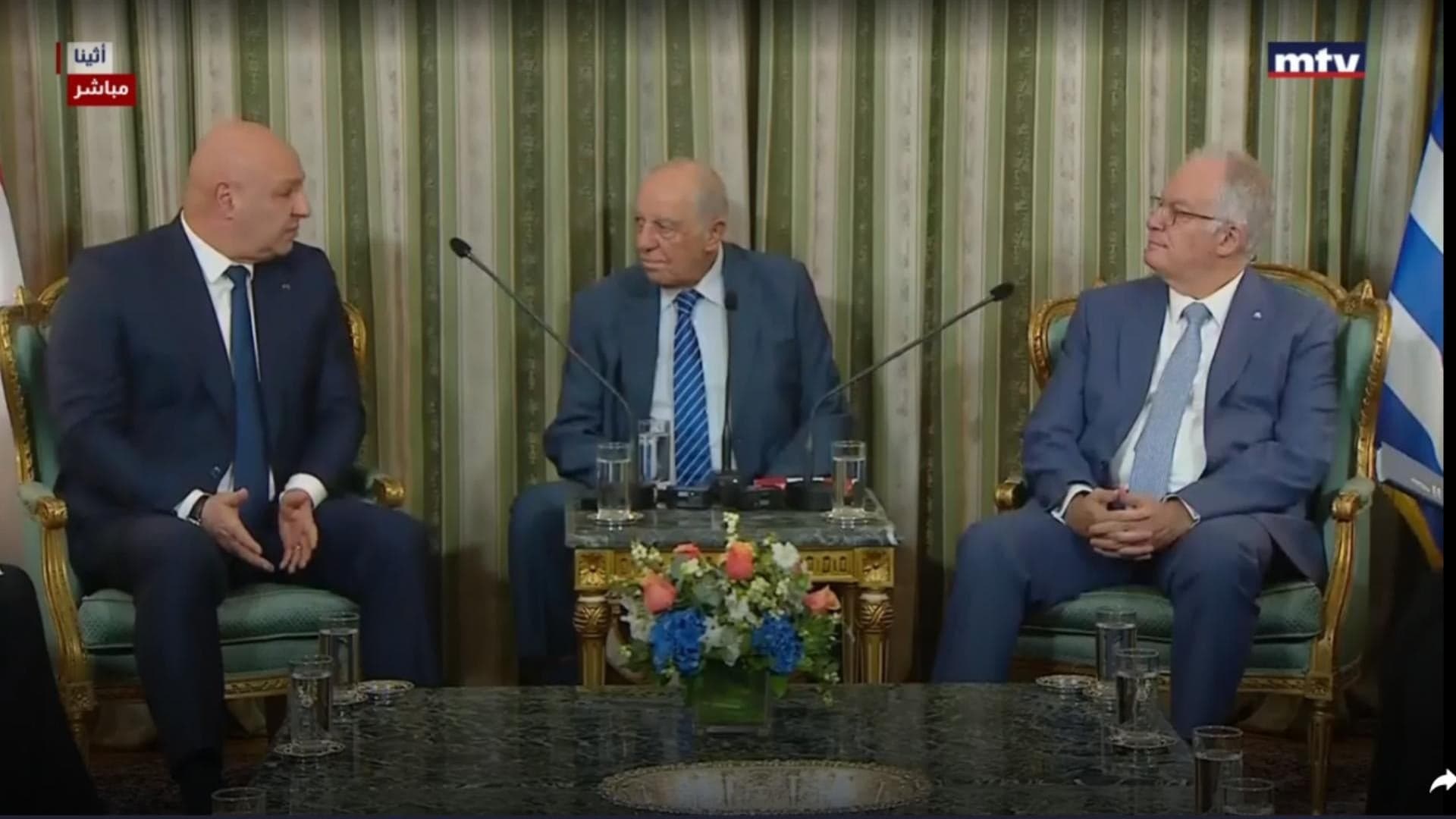 لبناني يوناني قمة في أثينا والرئيس عون: تعبنا من الحروب