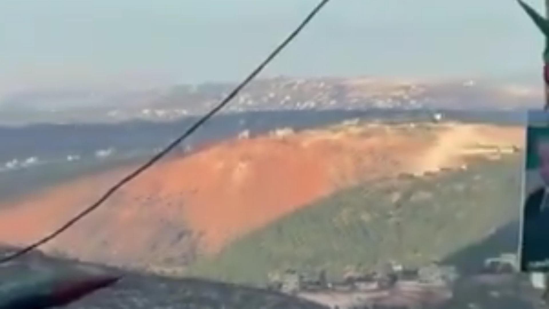 تدهور جبل القنطرة بسبب التفجيرات