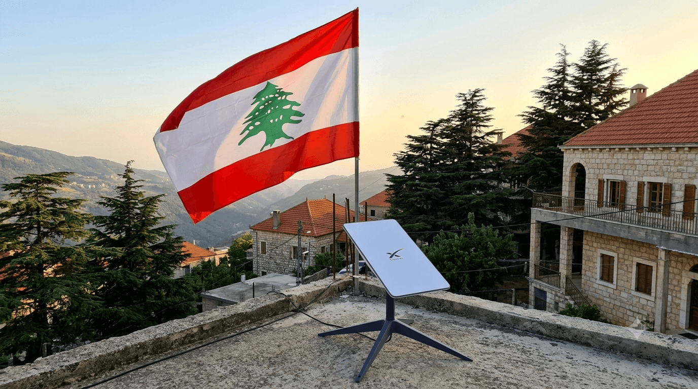 Lebanese Municipality Receives First Starlink Device