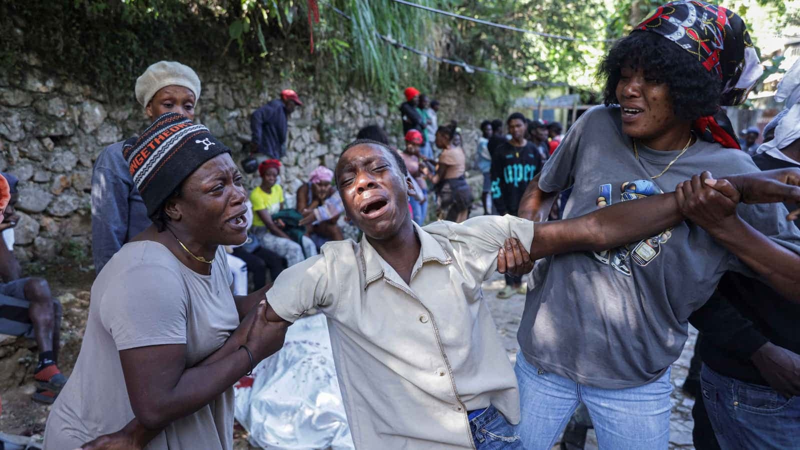 40 Dead in Haiti Camp Raid