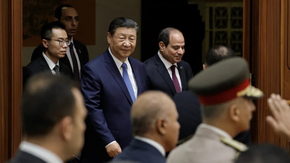 Xi's Egypt Visit Marks 70 Years of Ties