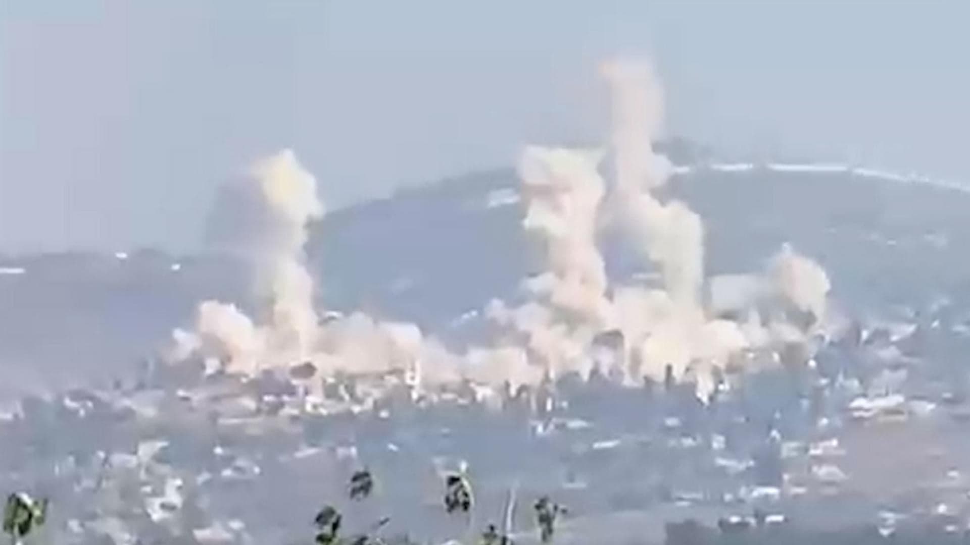 انفجار كبير في الطيبة