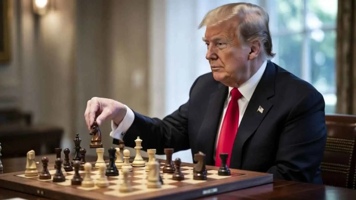 Trump-Iran Chess Sparks Dispute