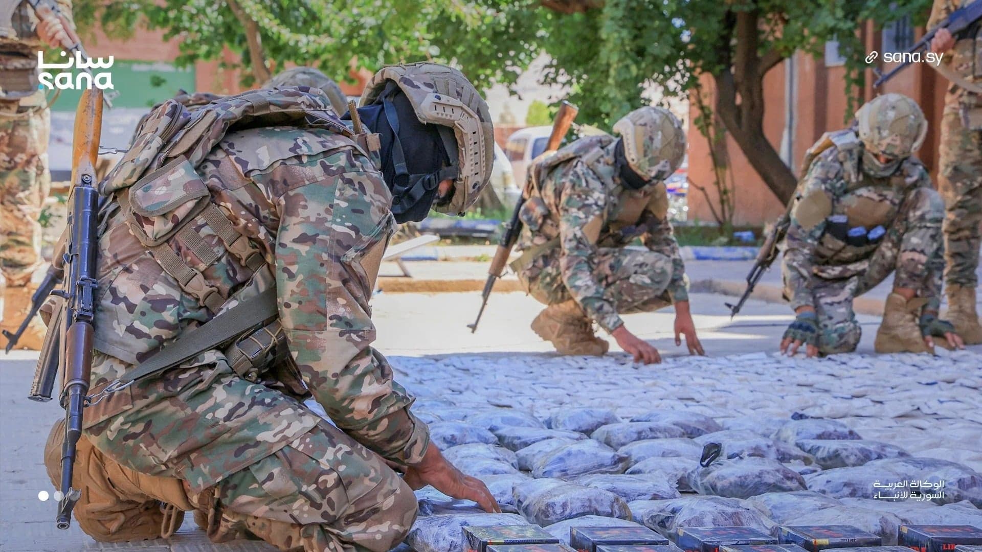 بالصور: القبض على محاولة تهريب كبتاغون من لبنان إلى سوريا