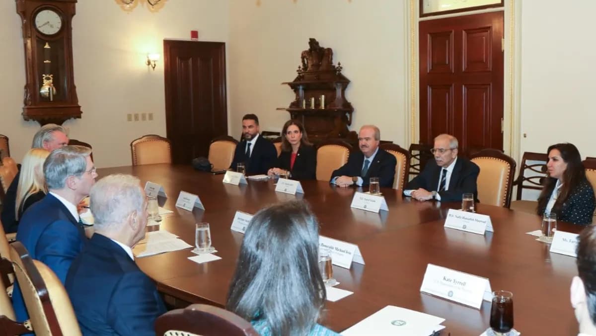 Basit reviews Washington's Lebanon aid and IMF talks
