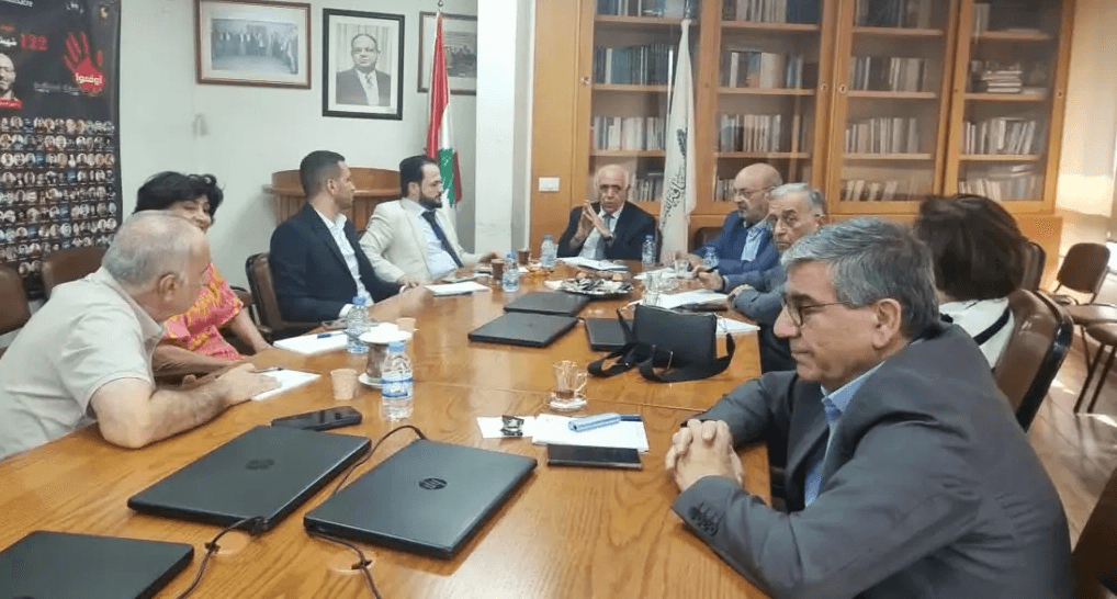 Syrian Journalists Union Meets Lebanese Journalists