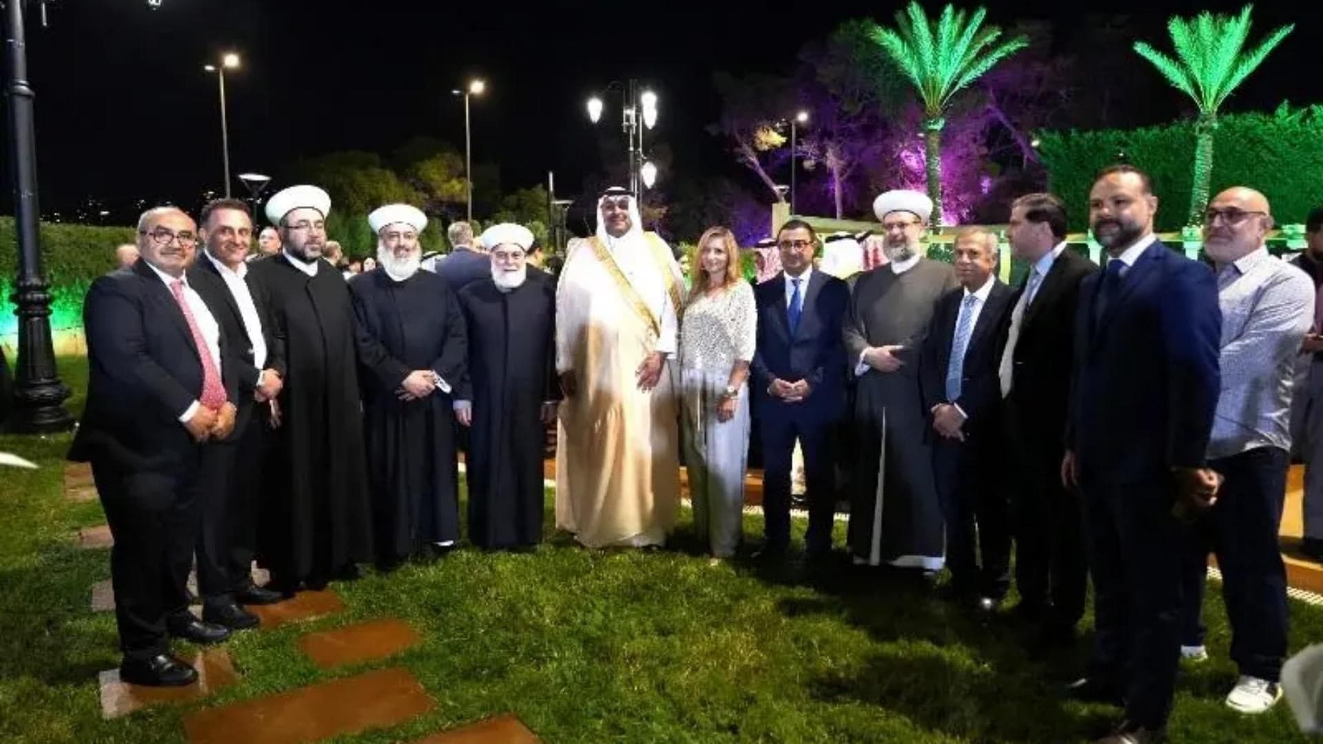 السفير الدوسري يعبر عن دعم لبنان في العيد الوطني السعودي