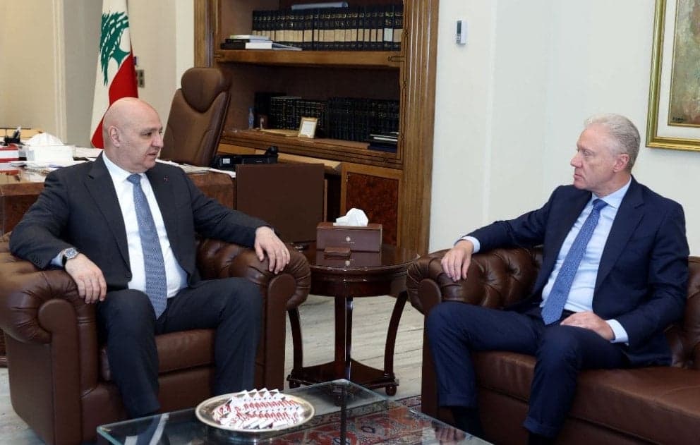 Oun and Rajiya discuss UNIFIL talks