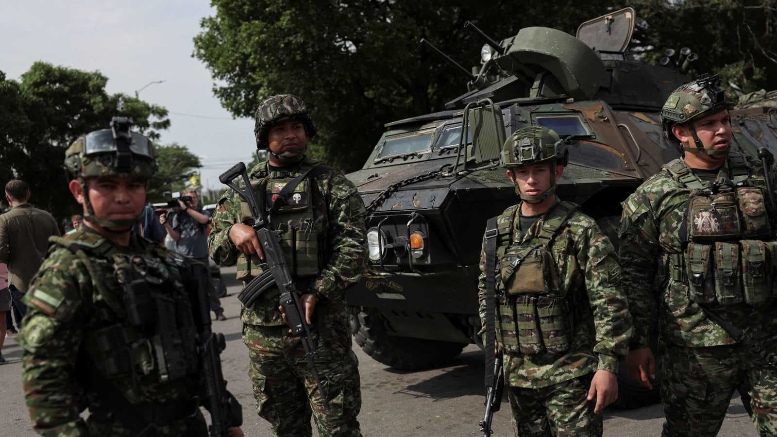 Colombia reports 20 militants killed in airstrikes