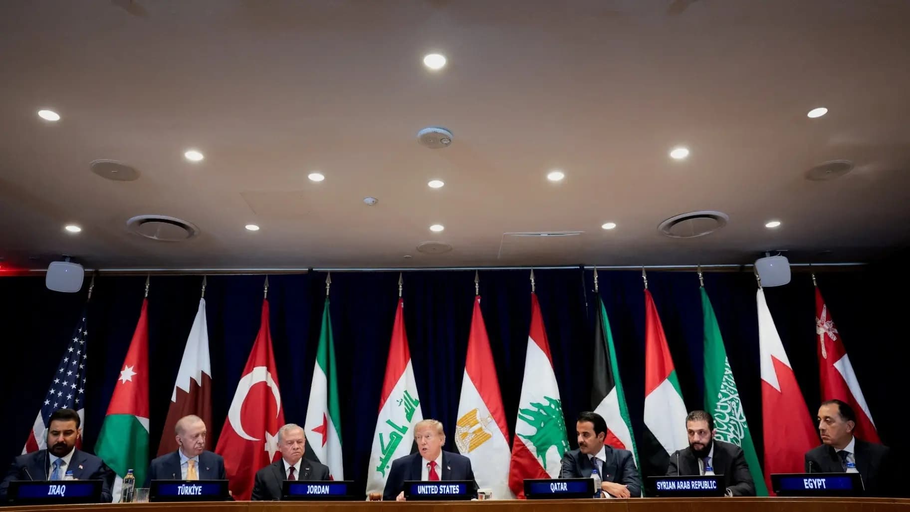 Trump Holds Talks with Arab Leaders