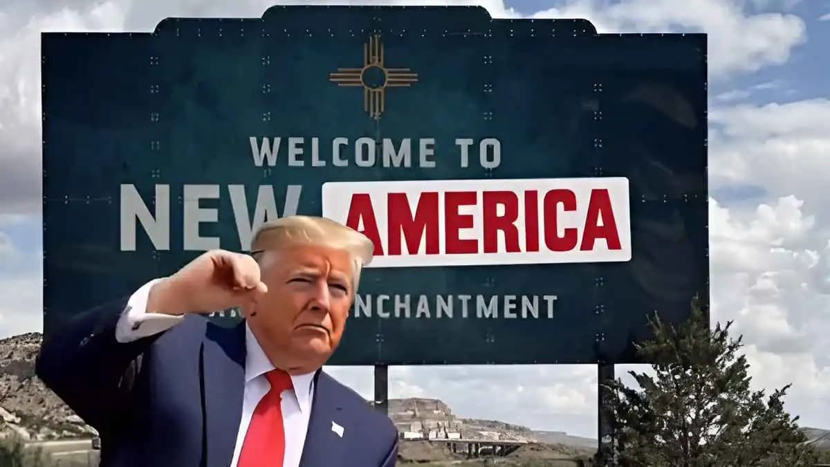 Trump proposes renaming New Mexico as New America