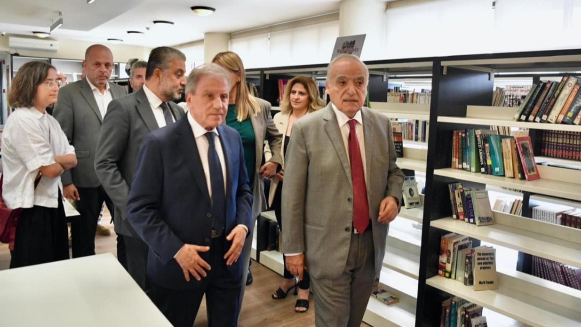 Salama Opens Project to Renovate 60 Municipal Libraries