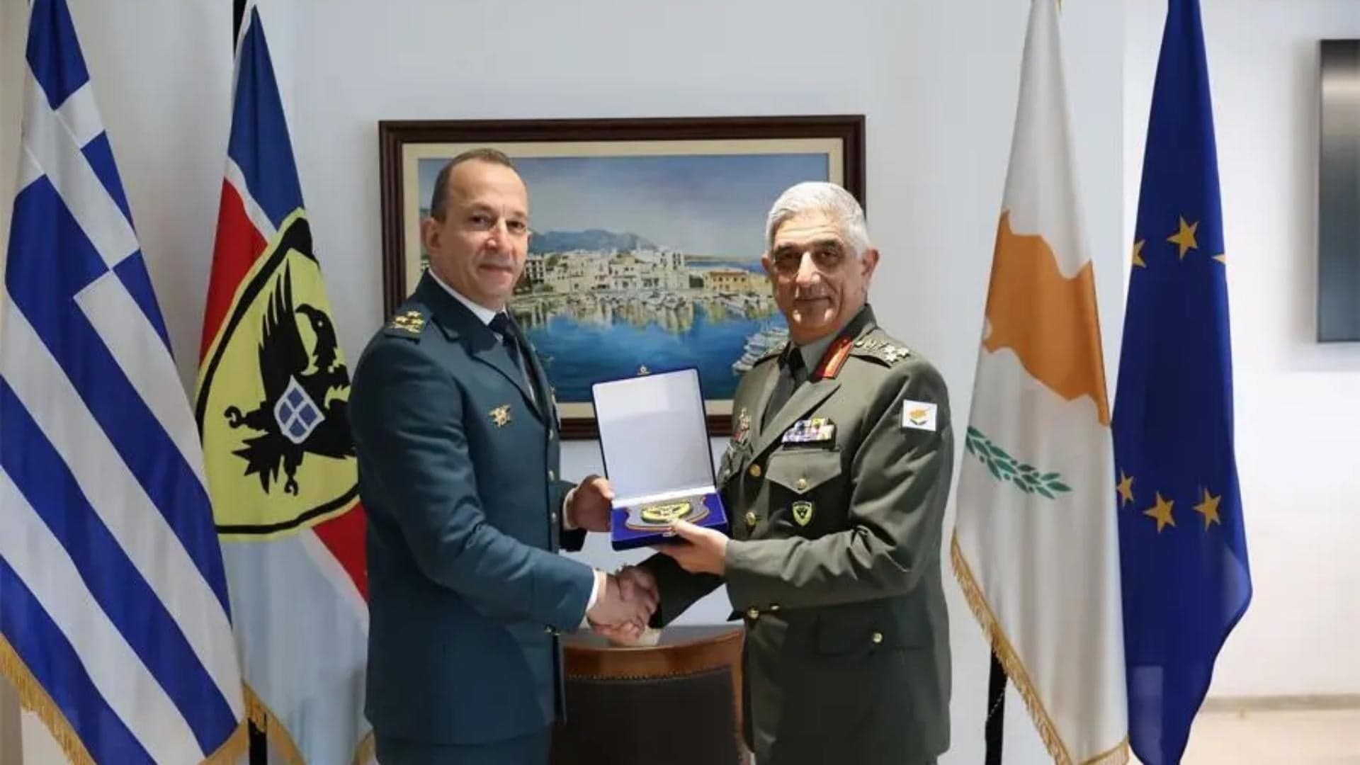 Army chief visits Cyprus for collaboration