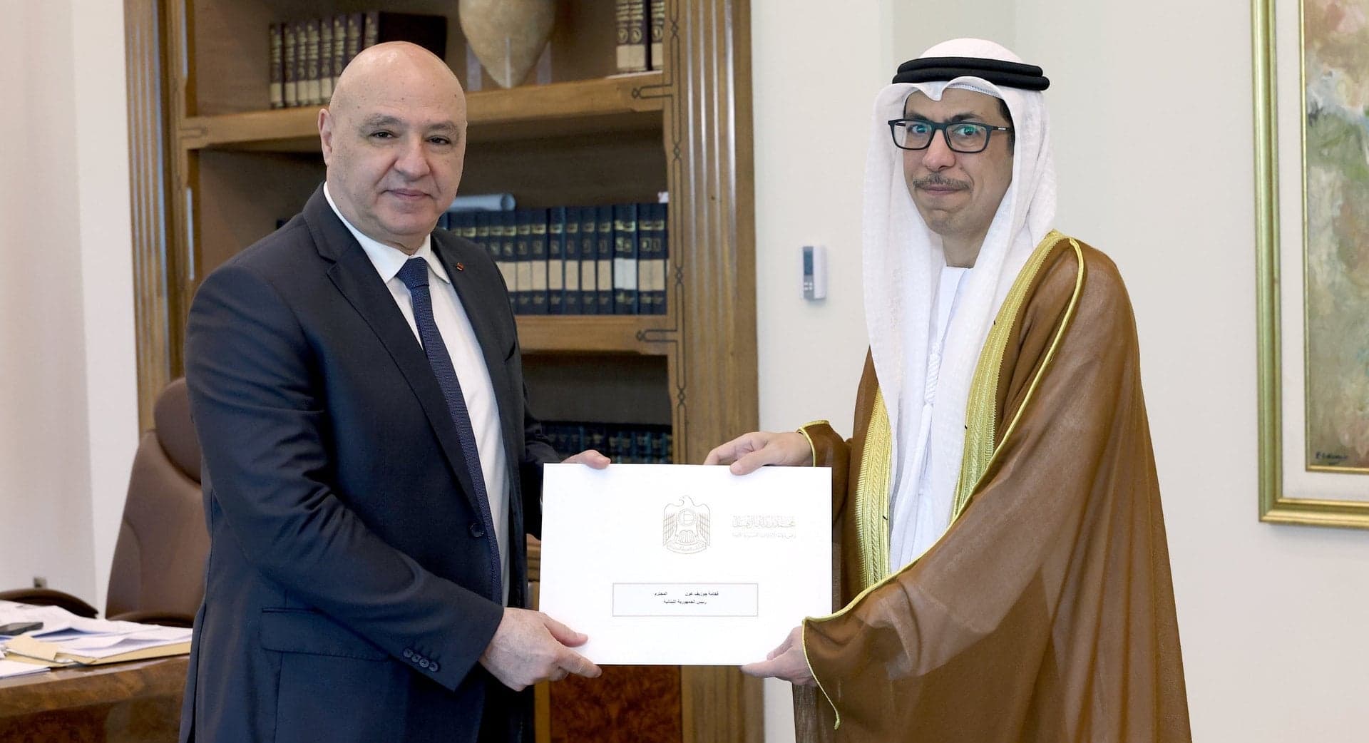 Aoun accepts Emirati Sustainability Summit invite