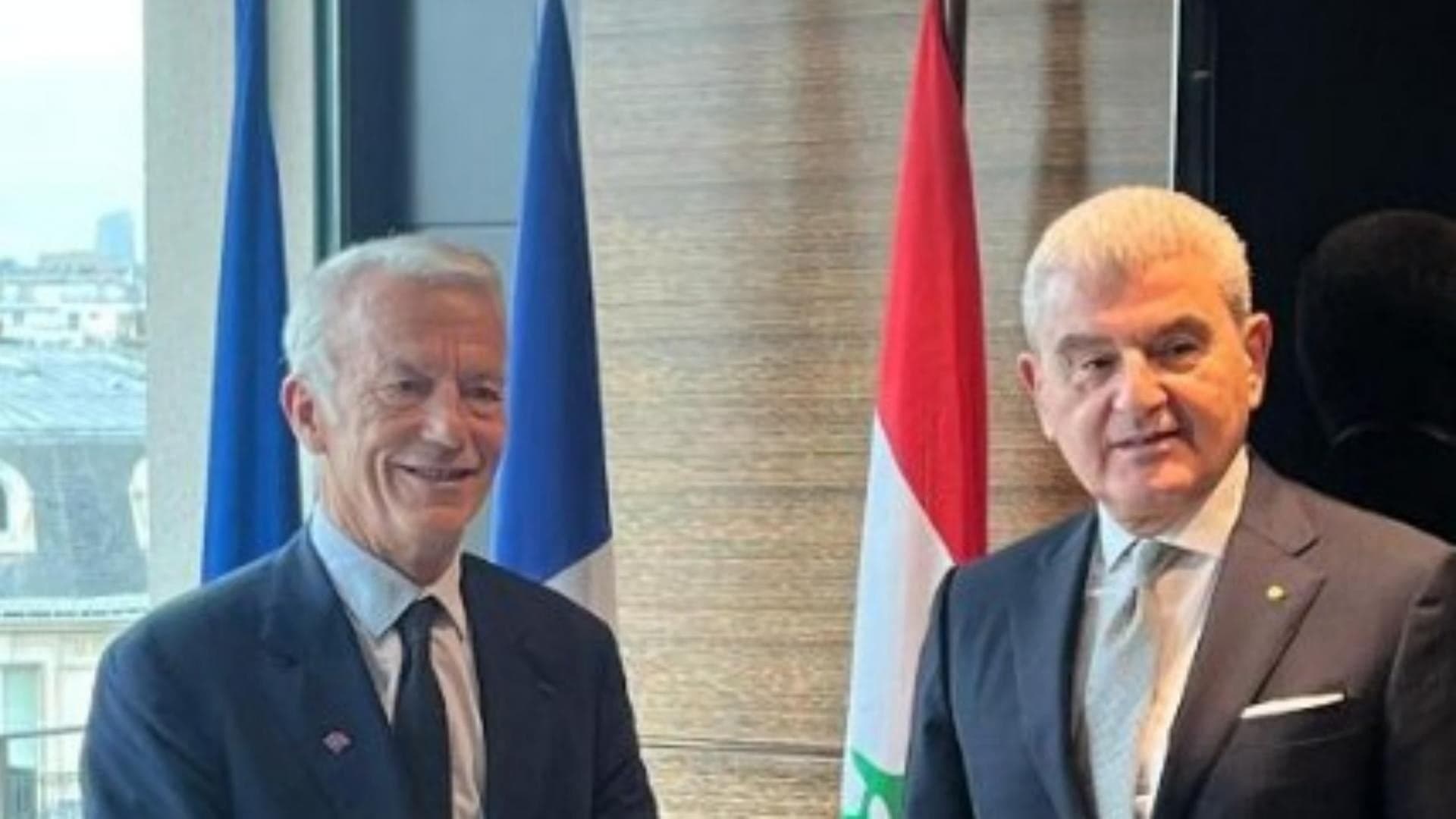 محادثات لبنانية فرنسية لجذب استثمارات