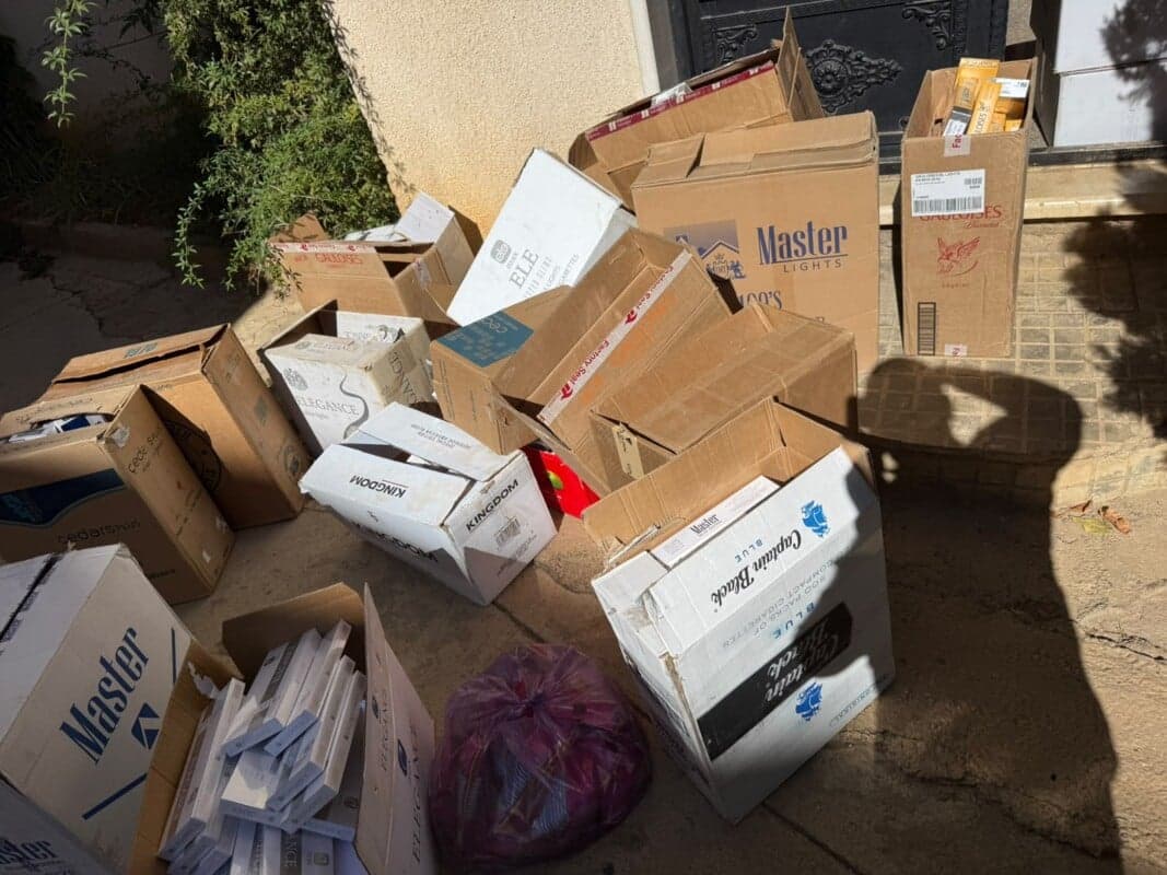 Al-Reji recovers smuggled e-cigarettes and hidden shisha in Baalbek