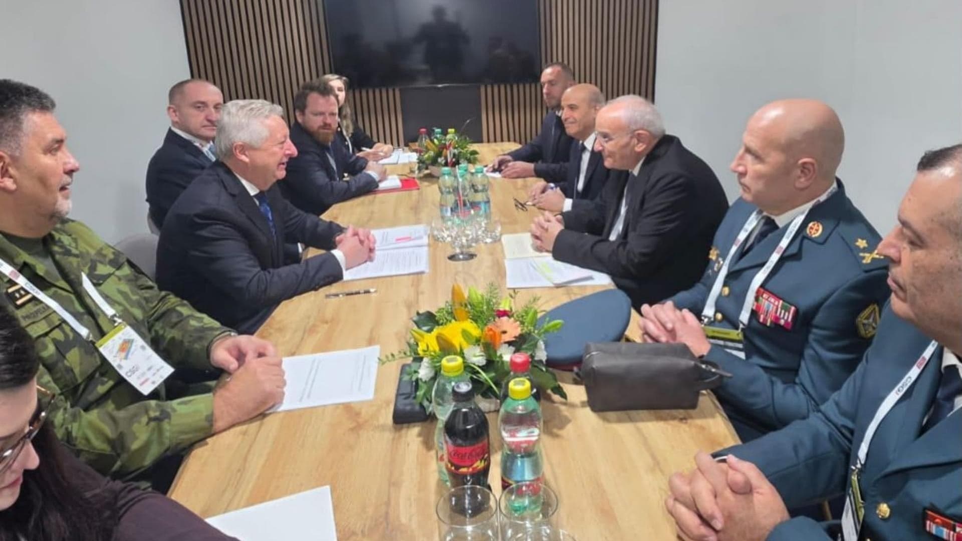 Lebanese and Czech Defense Officials Discuss UNIFIL