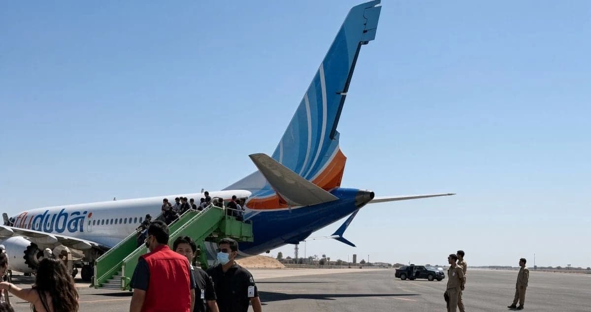 Saudi Interior Ministry on Fly Dubai emergency landing