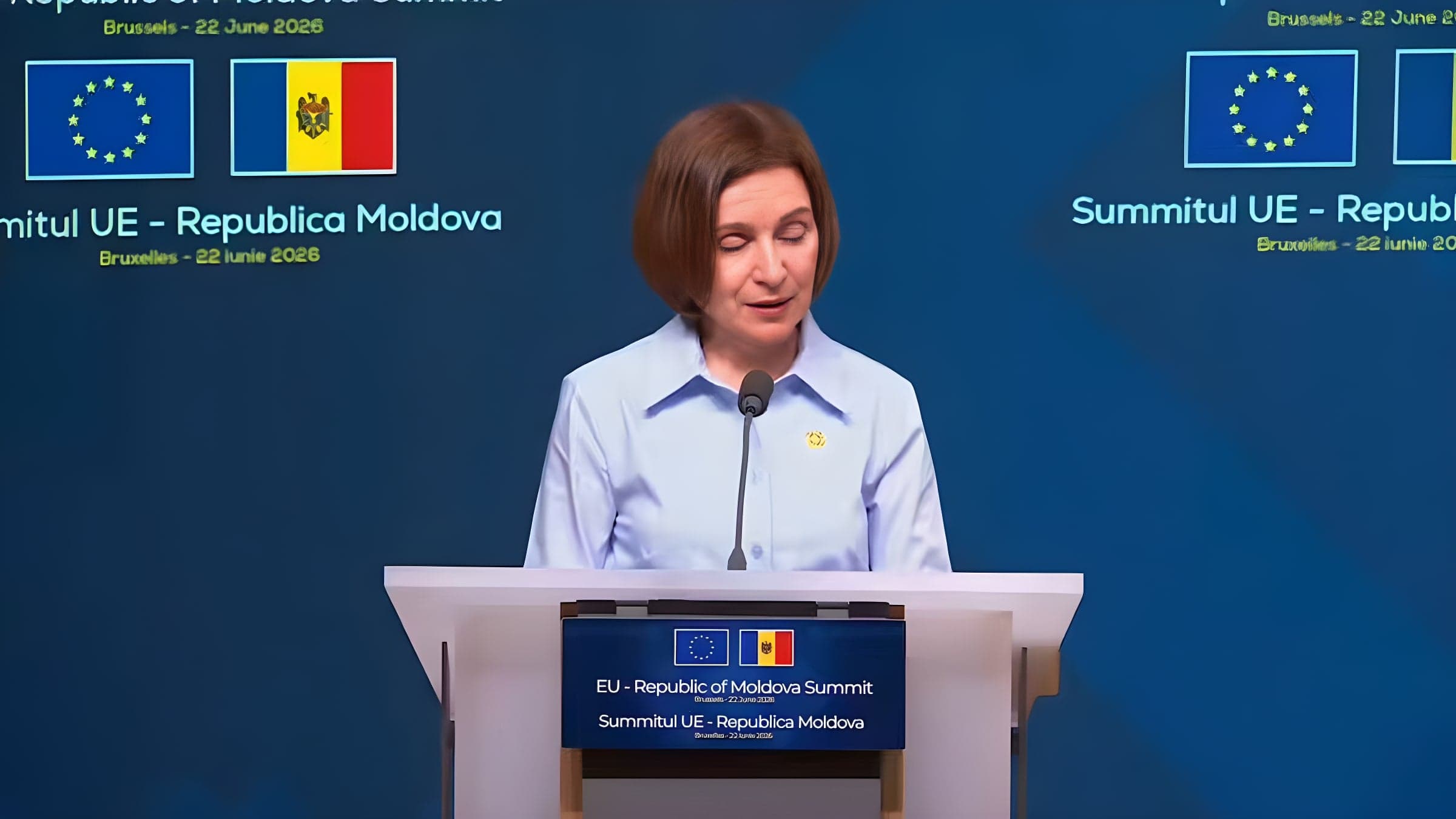 Moldova's President Warns of War Threat