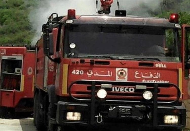 86 عمليات للدفاع المدني في 24 ساعة