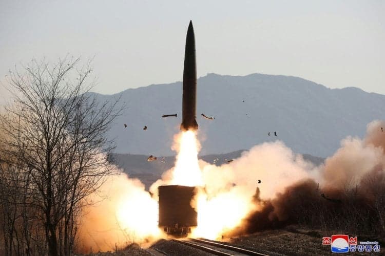 North Korea conducts AI missile test