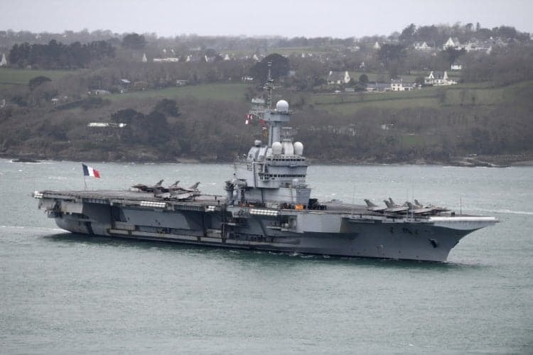 Fire on France's sole nuclear carrier
