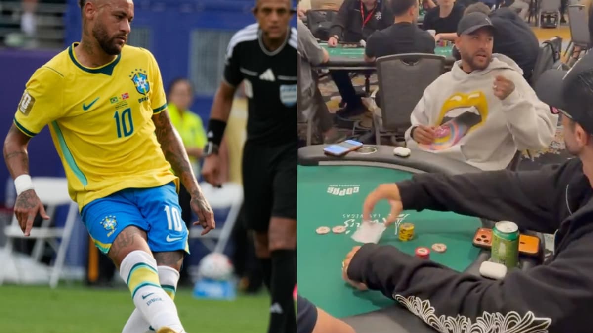 Neymar replaces World Cup heartbreak with poker career at Las Vegas casino