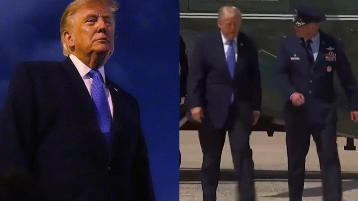 Donald Trump’s limp observed at golf event