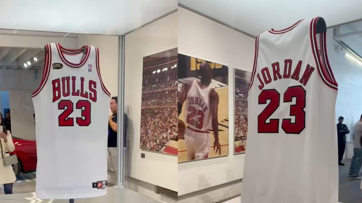 Michael Jordan jersey sells for $15M