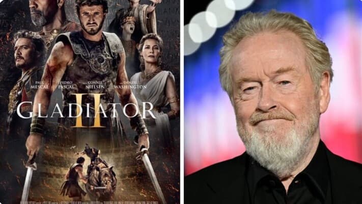 هل ندم ريدلي سكوت على اختيار بطل Gladiator 2