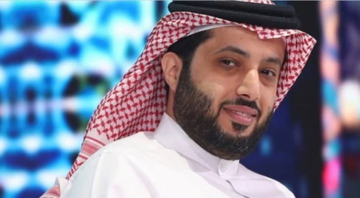 Turki Al Sheikh with Fadl Shaker and MBS