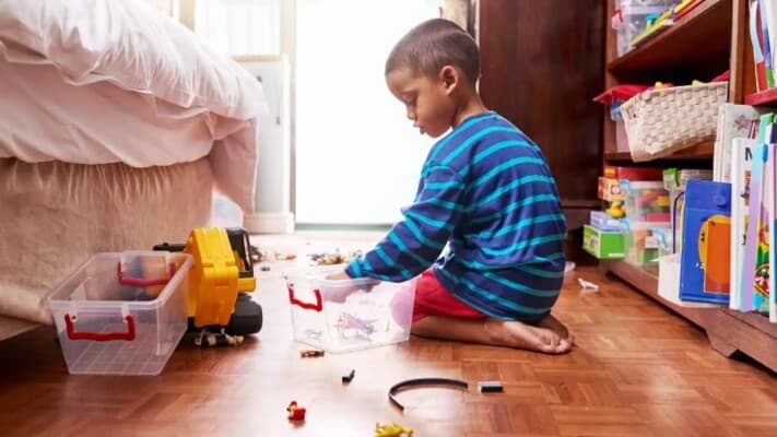 Tips for teaching kids to tidy up