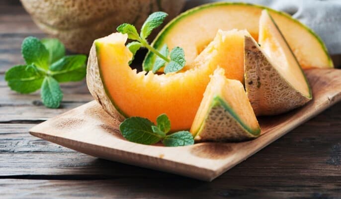 Cantaloupe Aids Fluid Replenishment