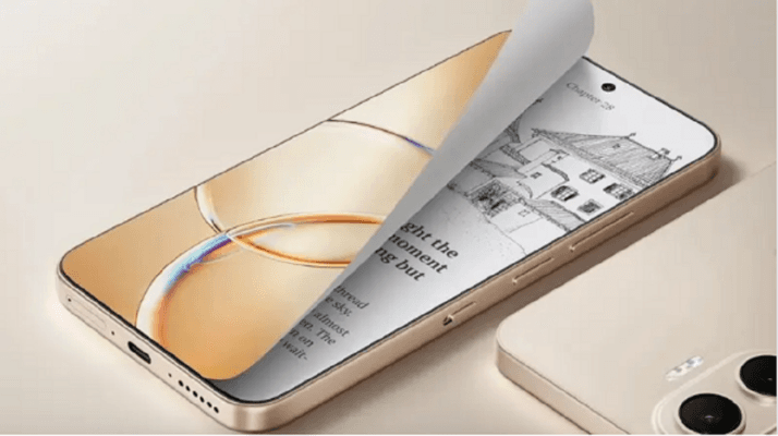 New phone features fatigue-free hybrid e-ink screen