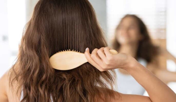 Optimal Timing for Hair Brushing