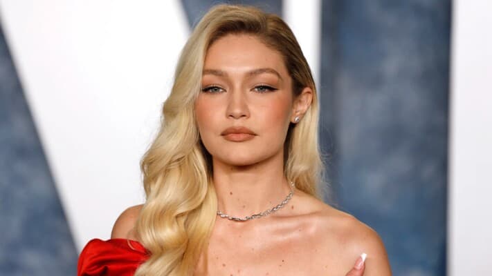 Gigi Hadid shares moments with Khai by the sea