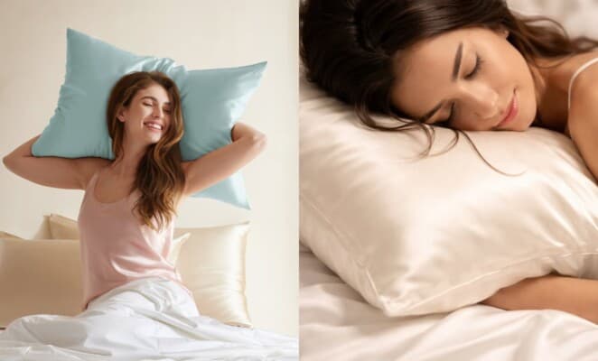 Silk at Night Protects Hair