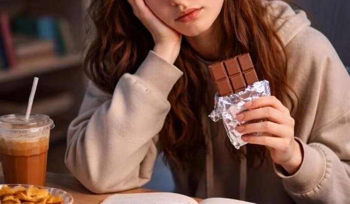 سبب ارتفاع شهية الحلويات عند التعب