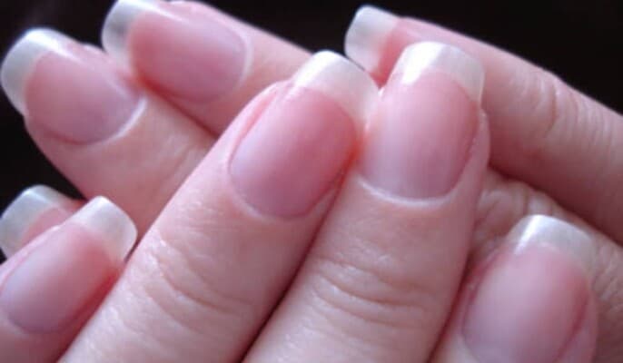 Colorless nails embody pure minimalist beauty