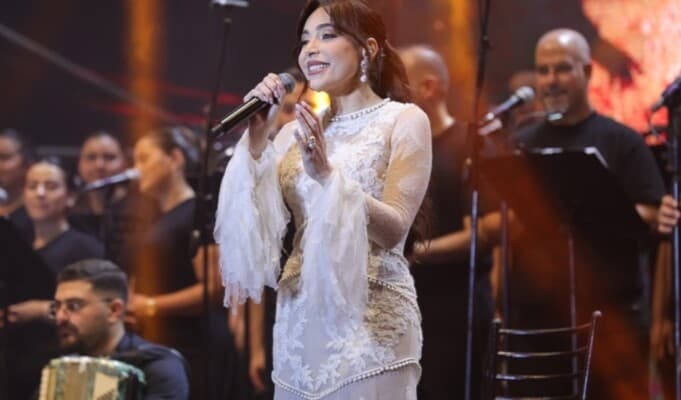 Abeer Nema impresses Beirut crowd with bold response