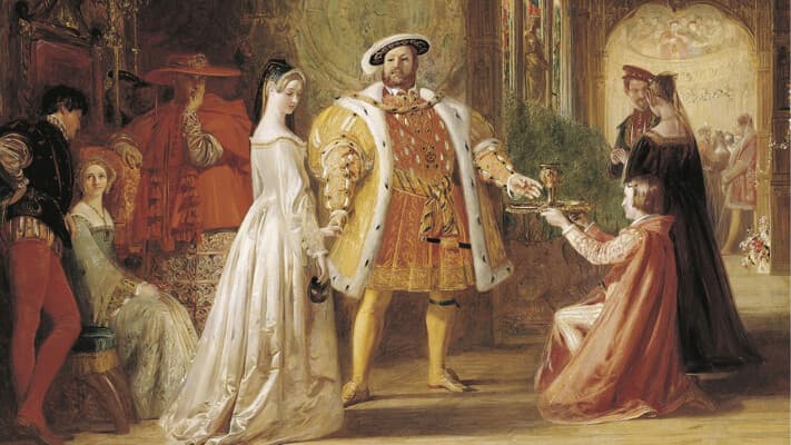 Henry VIII and Anne Boleyn's love and downfall