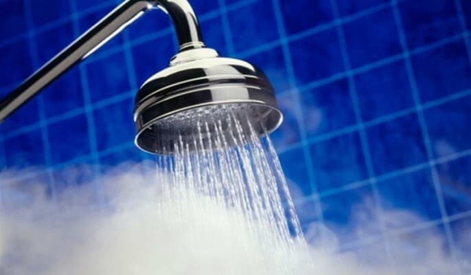 Hot showers may affect health in changing weather