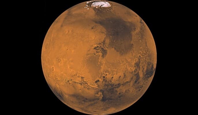 Rare mineral found on Mars