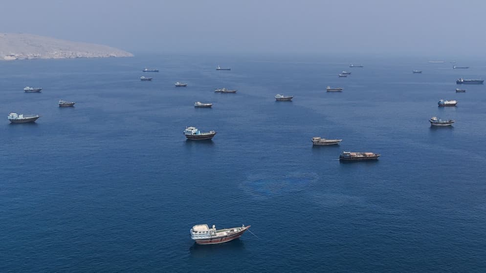 Two ships traverse Strait of Hormuz on Monday