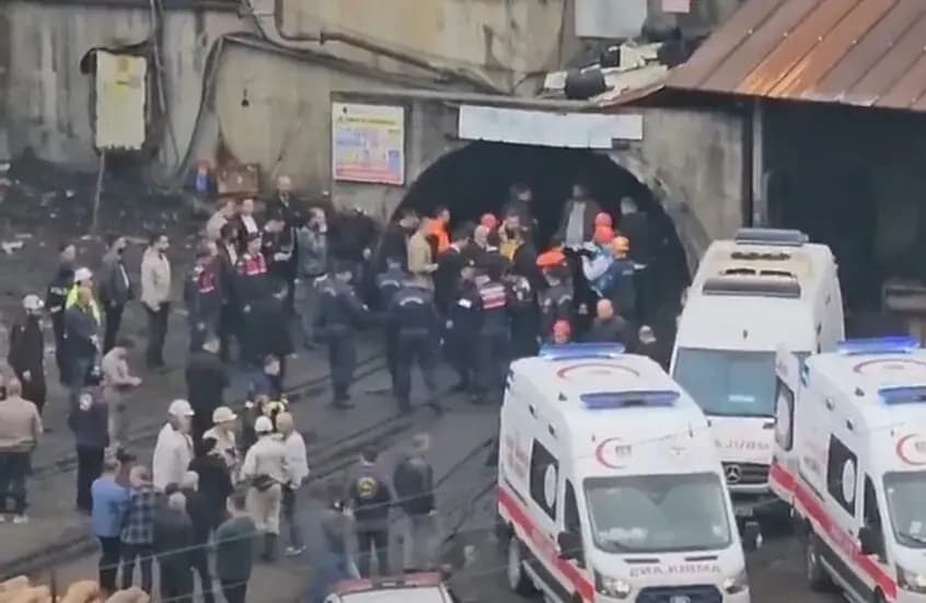 Turkey: Coal mine explosion in Zonguldak